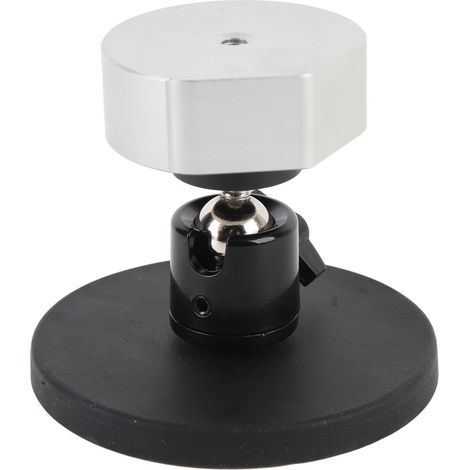 Support magnétique compact pour antenne parabolique, fixation aimantée gain de place pour voiture, camping-car et bateau (1/5)