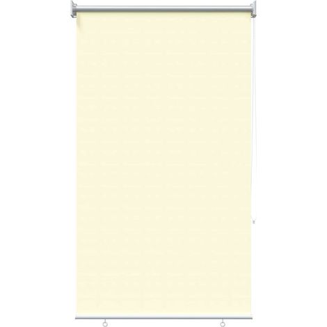 Store enrouleur, résistant aux UV, blanc cassé, 60 x 230 cm, fibre de polyester. (1/5)