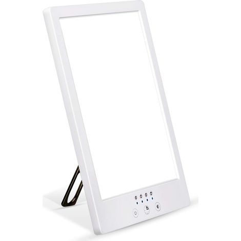 Lampe de luminothérapie,12000 lux,peut prévenir la dépression d'humeur,la mémoire et la fonction de temps,peut ajuster la luminosité et la température du croisement des couleurs GROOFOO (1/5)
