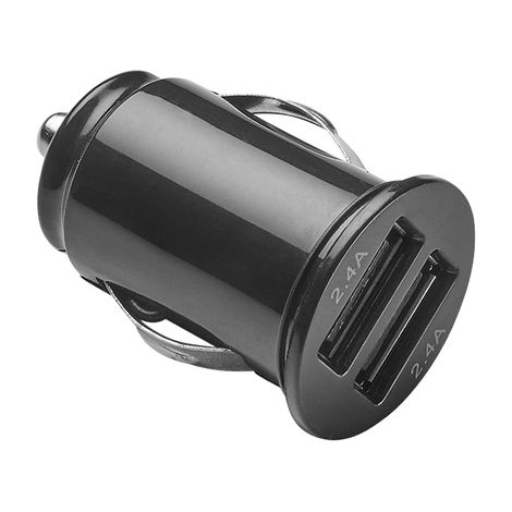 Cargador Coche USB Dos Tomas 2.1 Amperios. 5 V. Adaptador Enchufe USB Cargador USB de Pared, Android, Iphone, Smartphones (1/4)