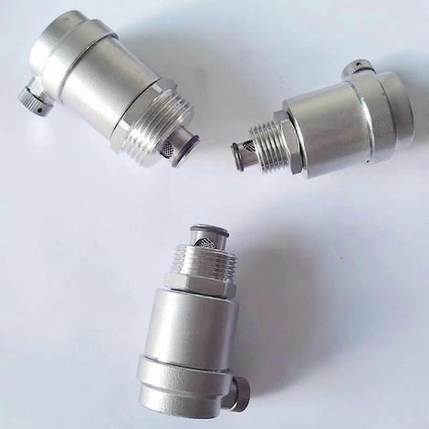 Valve de purge d'air automatique en acier inoxydable 304, 1/2 pouce, résistante à la température, pour plomberie DN15 (1/4)