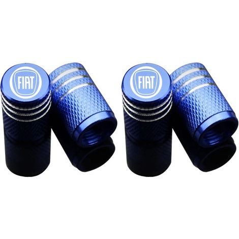 (4 pièces bleues) Bouchons de valve de pneu avec logo pour BMW 500, Grande Punto et Ducato (2012-2018) - Modification extérieure (1/5)