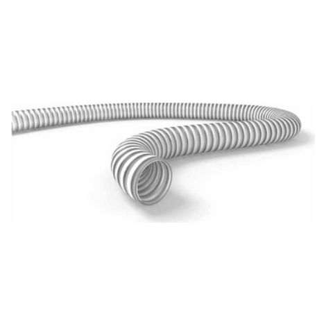 Tubo spiralato alimentare bianco diam. 40