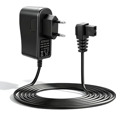 Chargeur pour robot de piscine Battery Basic 2.0, bloc d'alimentation 12,6 V, courant constant, tension constante avec lumière rotative, câble de charge de 2 m pour