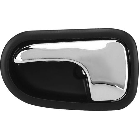 Poignée de porte intérieure universelle, poignée de porte droite professionnelle, haute fiabilité, avec bouton fixe, adaptée aux ateliers de réparation automobile (gauche). (1/5)