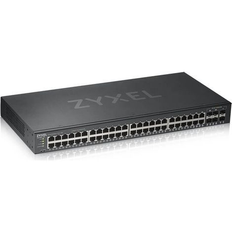 Zyxel Switch Serie GS1920v2 con 44 Porte Gigabit Ethernet 10/100/1000 / 4 x Gigabit SFP (1/4)