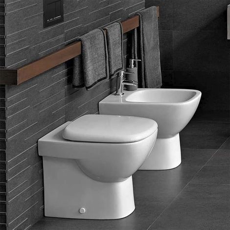 Sanitari filomuro Geberit scarico universale e copriwater  Fantasia (1/5)