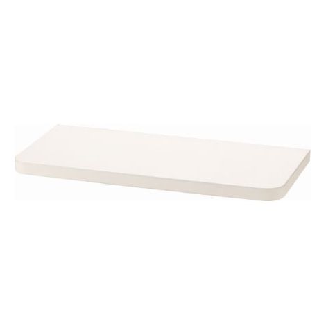 Set 4 Mensole da Parete Rettangolari Componibili Bianche 38 centimetri