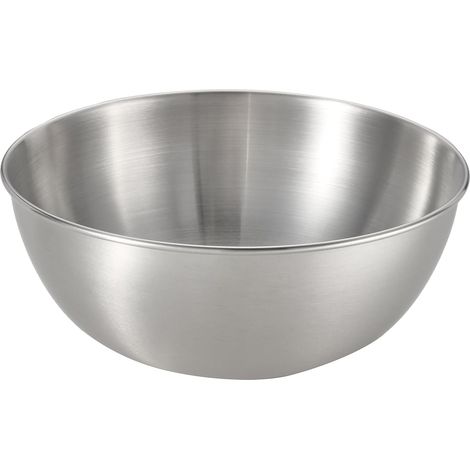 1 Saladier Inox, Argent, 19.4 x 19.2 x 7.79 cm, Bol Cuisine