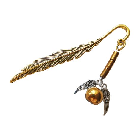 Marcapáginas para el libro Harry Potter y la Snitch Dorada (1/4)