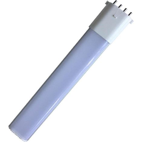 4-polige LED-Röhrenlampe, 8 W, 2G7/2GX7, horizontaler Stecker, Aluminium, kaltweiß, 85–265 V, einfache Installation