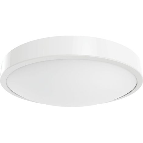 plafonnier à led - aric c4 - 10w - 4000k - blanc - ip44 - aric 50429 (1/5)