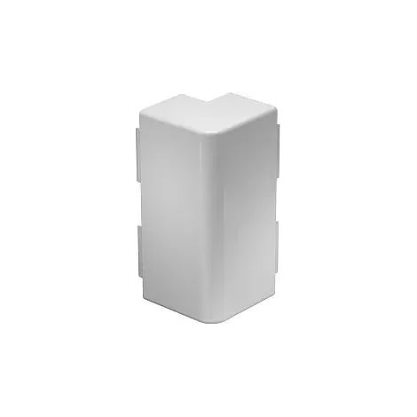 OBO Bettermann Capot d'angle extérieur 60x210mm polychlorure de vinyle blanc pur RAL 9010, 6192386 (1/2)