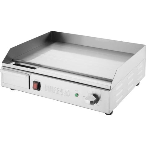 Plancha Electrique en Acier Poli 2,2 kW - Buffalo (1/2)