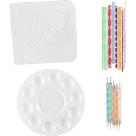 Mandala Dotting Stencil Tools Rock Painting Kit(17 Pack)-- (1/5)