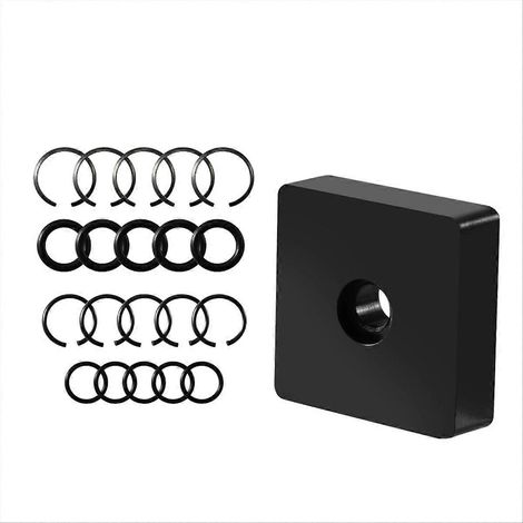 Satz mit 12 Halteklammern für 1/2"- und 3/8"-Schlagschraubnüsse, Stahlbefestigungsringe, Verriegelungsklammern für pneumatische Ratschen, 12er-Set, für den professionellen Einsatz. (1/5)