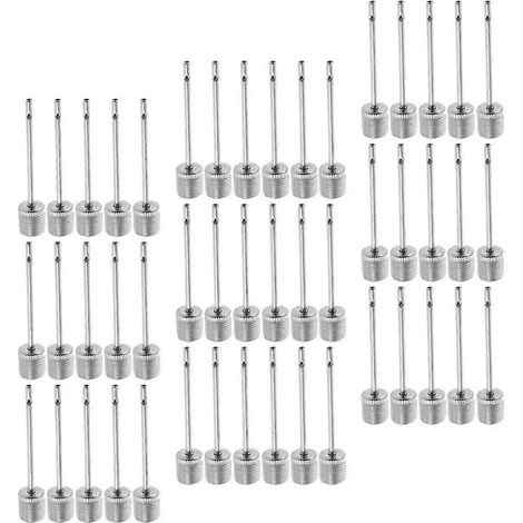 Aiguille multifonction en acier inoxydable pour gonfler les ballons (lot de 100) (1/5)