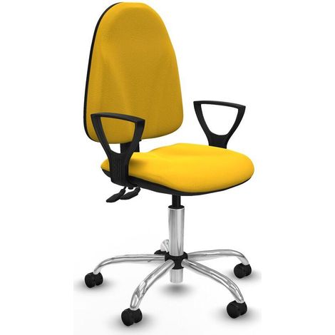 piqueras-y-crespo Algarra CPDM silla escritorio amarilla ajustable