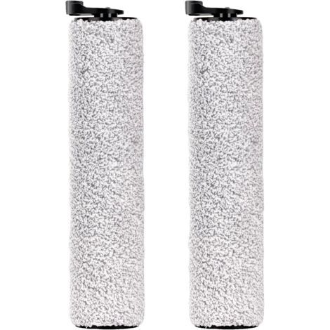 (2 pièces) Rouleaux de Brosse de Remplacement Compatibles avec l'aspirateur eau et Poussière sans fil Tineco iFloor 3/ Floor One S3/ iFloor 2, Kit D'accessoires de Pièces de Rechange (1/5)