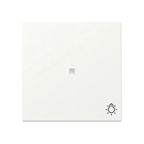 Gira Wippe Kontrollf. + Symb. Licht System 55 Reinweiß m [367427], 3674 27