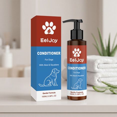 Après-shampoing pour chien - Nettoie et revitalise en douceur le pelage des animaux, le laissant propre, lisse et sain - Usage quotidien - 100 ml (1/5)