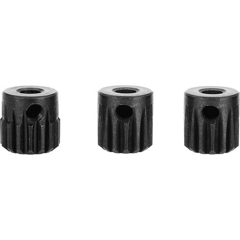 48DP ¢3,175 mm 13-15T 16-18T Pignons de moteur en acier chromé pour voiture 1/10 (13T 14T 15T) (1/5)
