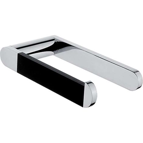 Nimco Nava - Toilettenpapierhalter, schwarz matt / chrom NA 28055M