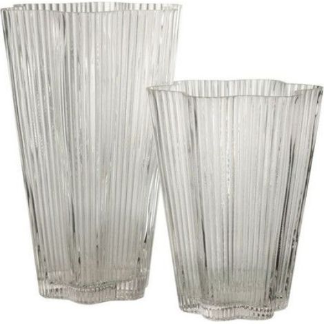 J-Line Vase Clara Verre Transparent Large (1/2)