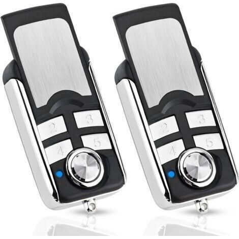 Telecommande Universelle Portail2 Pack Télécommande Émetteur Manuel Remplacement pour HORMANN HSE4-868-BS, HSE2-868-BS, HS4-868-BS, Compatible avec HORMANN BiSecur SupraMatic ProMatic Opérateurs (1/4)
