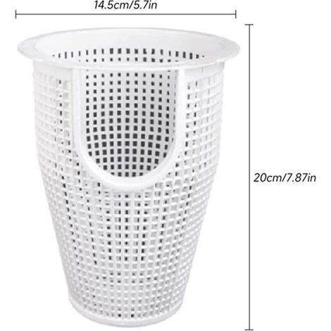 Panier  de  pompe  Pentair B-199 – Blanc – Réf. 070387 – Pour filtre à sable (1/4)
