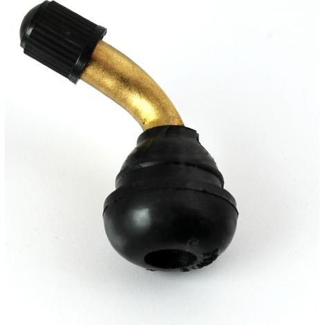 Valvola per pneumatico tubeless PVR per scooter - ottone, misura grande (1/5)