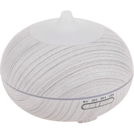 PrimeMatik - Diffuseur d'arômes et humidificateur par ondes ultrasoniques avec lumière RVB 12W 300 ml (1/5)