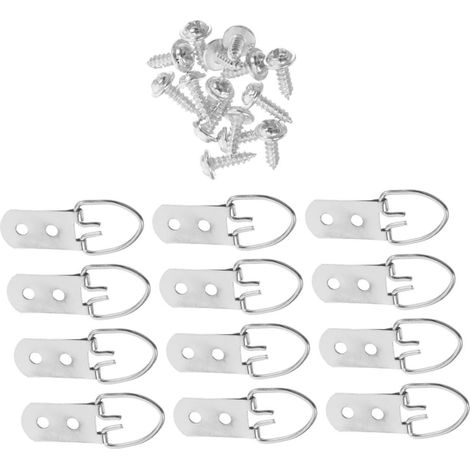 20 Pieces Painting Hangers Hanging Picture Pieces Screws Stitch Cross