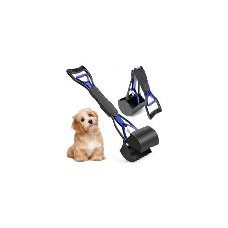 Pelle à déjections pour Animal Domestique, ramasse-crotte, 70 cm Pouce Long Manche Solide Pince dentelée Nettoyage Pickup déjections Canines Clip pour extérieur/intérieur pour Chien et Chat (1/5)