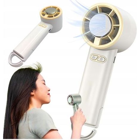 Leistungsstarker, kabelloser, faltbarer und tragbarer USB-Tischventilator (1/5)