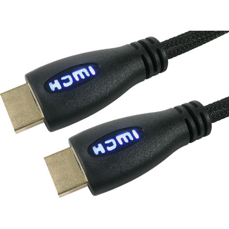 Câble HDMI RS PRO 5m, HDMI vers HDMI, HDMI Mâle  HDMI Mâle ( Prix pour 1 )