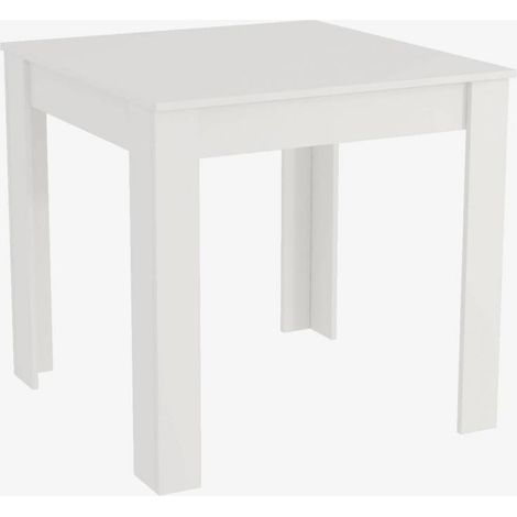 TAVOLO FISSO 110X80XH75CM BIANCO