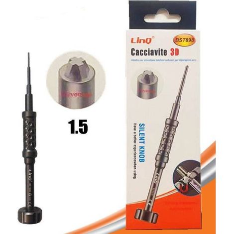 Tournevis Professionnel Torx 3d 1.5 Réparation De Téléphone Portable Bst898-1.5