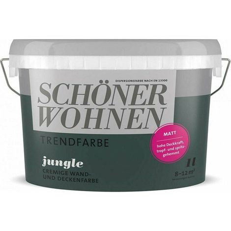 SW Trend Wandfarbe matt 1,0L Jungle 6514