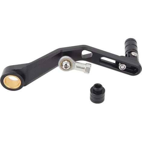 Levier de changement de vitesse pliable réglable pour moto, en alliage d'aluminium, adapté pour F750GS F850GS ADV noir (1/5)