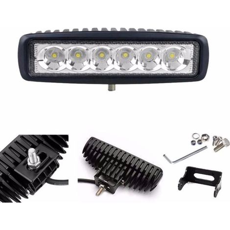 Universeller LED-Halogen-Scheinwerfer mit DRL-Tagfahrleuchten 12V–24V für Auto, Offroad, Bus, Van und LKW
