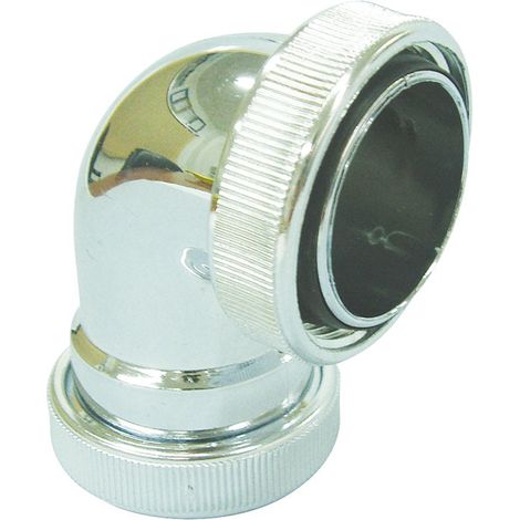 C-192-C Coude chromé avec écrou bloqué (mâle/femelle) 1 1/4 32 Ø CREARPLAST