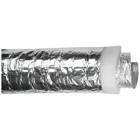 CONDOTTO FLESSIBILE IN AL/PET/AL CON RIVESTIMENTO TERMOISOLANTE 203   MT 10