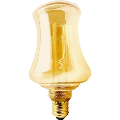 Lampadina LED decorativa S100 attacco a campana E27 4W 200lm 1800K luce calda ø96 x 183 mm