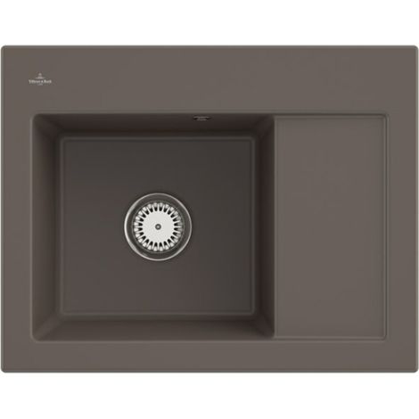 VB Einbauspüle Subway 45 Compact 331201 650x510mm Rechteck Timber CeramicPlus (1/2)