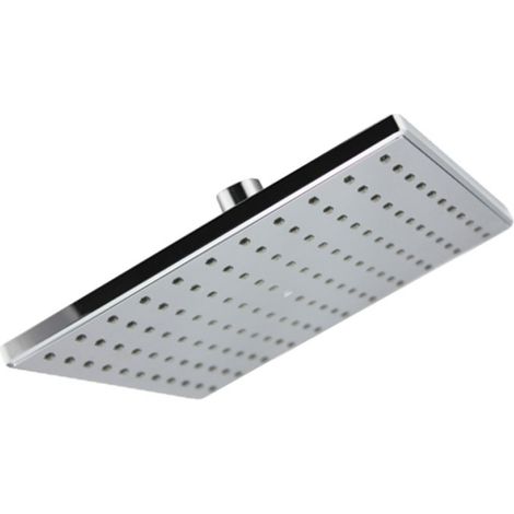 Soffione serie windjet quadro ad un getto, cromato (1/2)