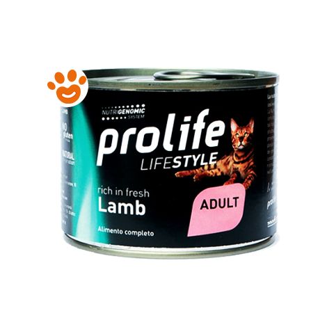 Prolife Cat Lifestyle Kitten Salmone - Prolife Cat Lifestyle Kitten Salmone - Lattina Da 200 Gr