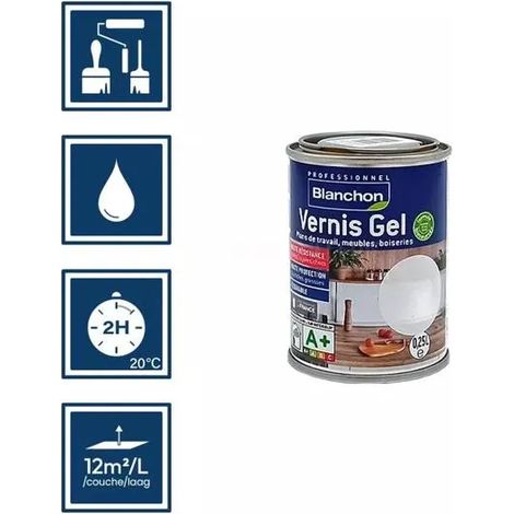 Air Protect® Gewachstes Holz Gellack Eiche Dunkel 250 ml