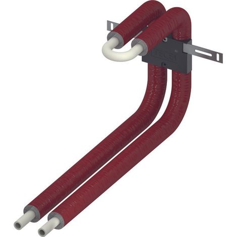 TECE TECElogo Módulo de montaje del radiador para radiador compacto con válvula, montaje en pared. Dimensión 16, 8740550