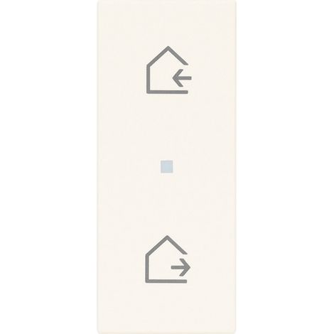 VIMAR - 31000A.SB Bouton axial 1M, symbole de scénario blanc